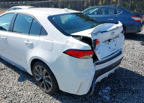 2021 Toyota Corolla Se z USA, uszkodzony, nr VIN 5YFS4MCE7MP073633